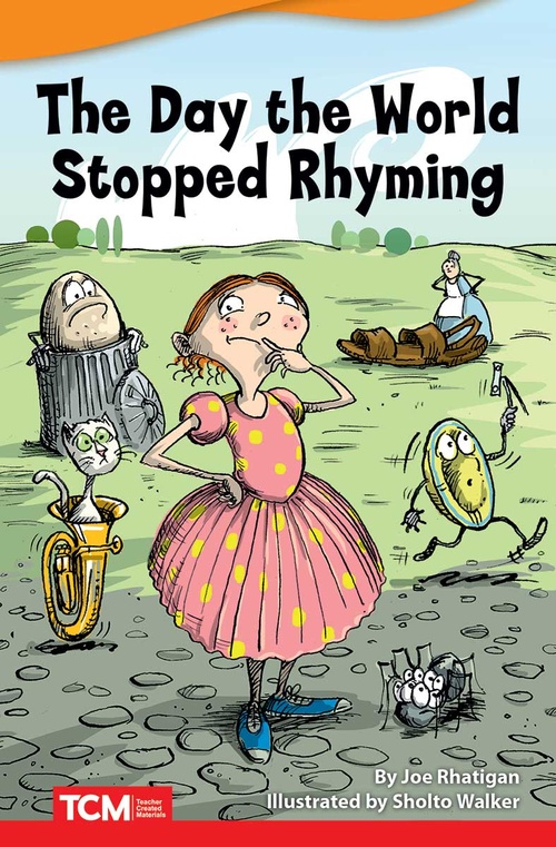 ebook cover of The Day World Stopped Rhyming, by Joe Rhatigan