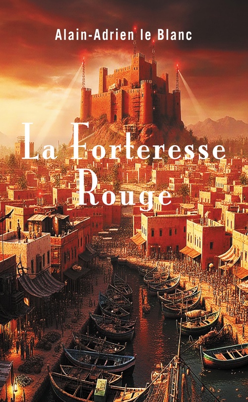 Couverture ebook de La Forteresse Rouge, de Alain-Adrien  le Blanc