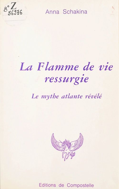 ebook cover of La flamme de vie ressurgie, by Anna Schakina