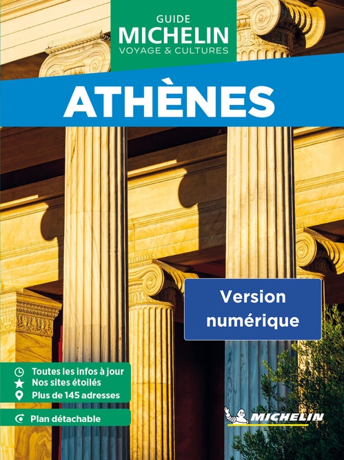 Couverture ebook de Guide Vert WE&GO Athènes, de Collectif