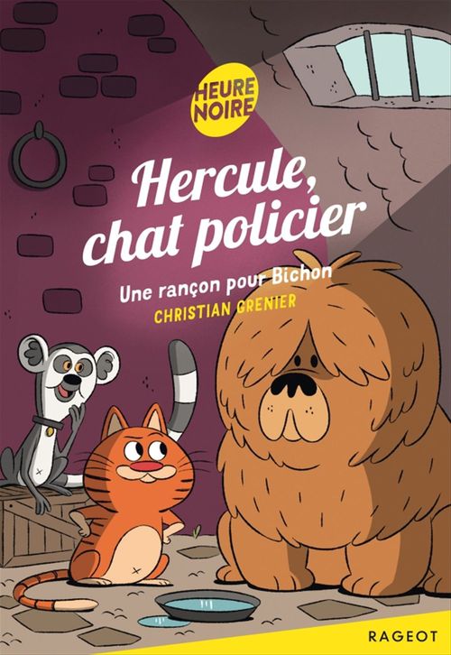 Couverture ebook de Hercule, chat policier - Une rançon pour Bichon, de Christian Grenier