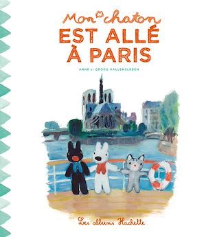 Couverture ebook de Mon chaton a visité Paris, de Anne Gutman