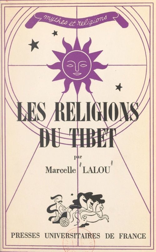 Couverture ebook de Les religions du Tibet, de Marcelle Lalou