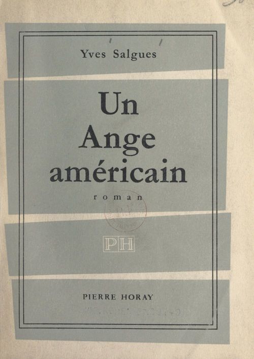 ebook cover of Un ange américain, by Yves Salgues