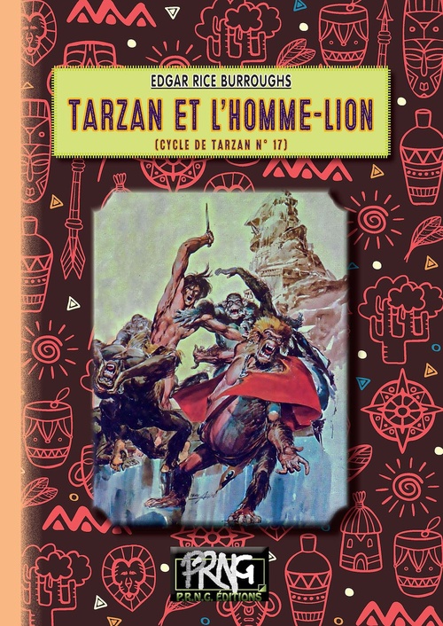 ebook cover of Tarzan et l'Homme-Lion (cycle de Tarzan n° 17), by Edgar Rice Burroughs