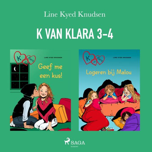 Couverture audiobook de K van Klara 3-4, de Line Kyed Knudsen