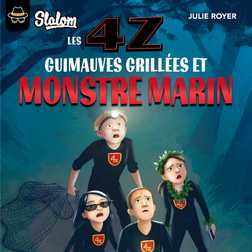 Couverture audiobook de Les 4Z : Guimauves grillées et monstre marin, de Julie Royer