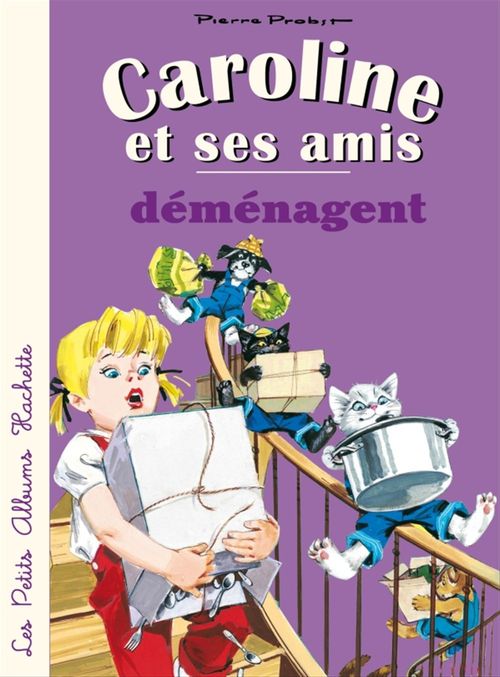 Couverture ebook de Caroline et ses amis déménagent, de Pierre Probst