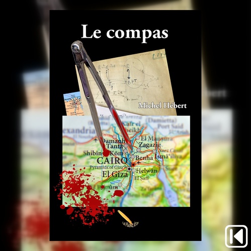 Couverture audiobook de Le compas, de Michel Hébert