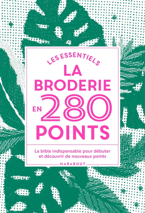 Couverture ebook de Le broderie en 280 points, de Collectif