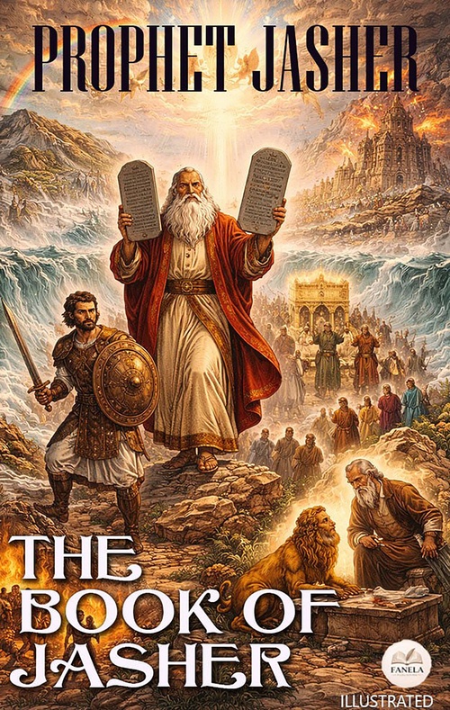 Couverture ebook de The Book of Jasher. Illustrated, de Prophet Jasher