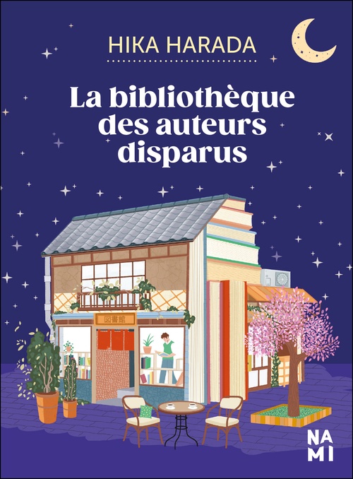 Couverture ebook de La bibliothèque des auteurs disparus, de Hika Harada