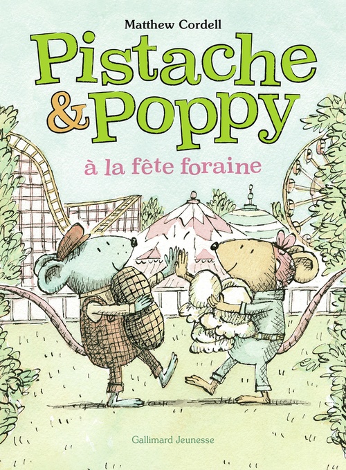 ebook cover of Pistache et Poppy à la fête foraine, by Matthew Cordell