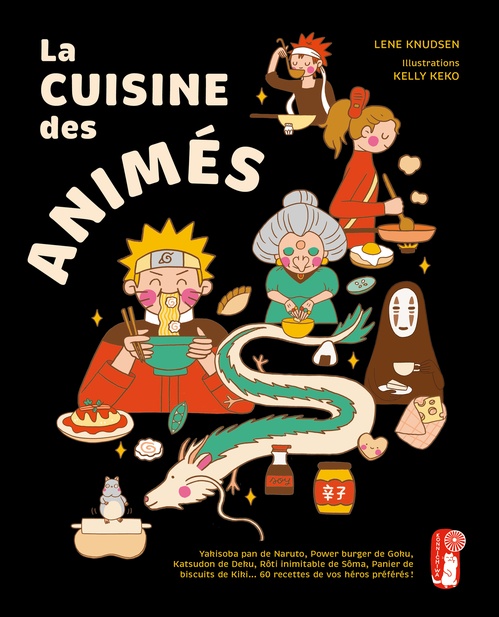 ebook cover of La Cuisine des animés, by Lene Knudsen