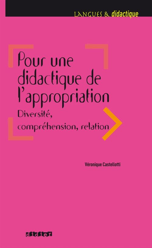 ebook cover of Pour une didactique de l'appropriation, diversité, compréhension, relation - Ebook, by Véronique Castellotti