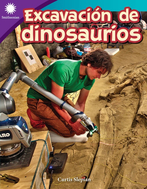 ebook cover of Excavación de dinosaurios, by Curtis Slepian