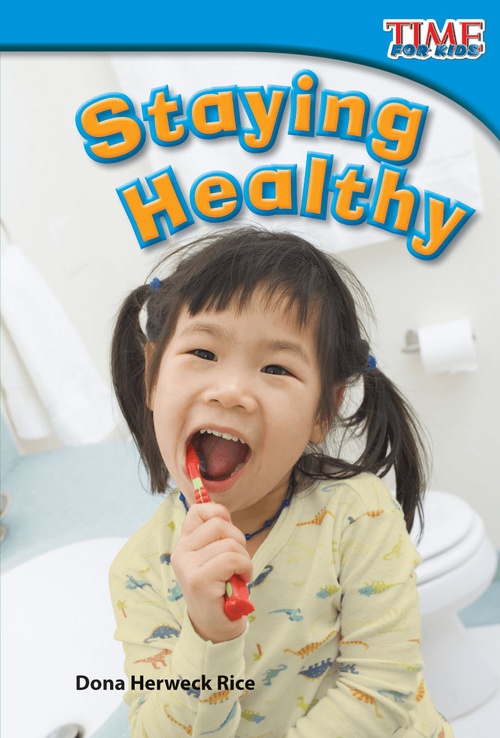 Couverture ebook de Staying Healthy, de Dona Herweck Rice