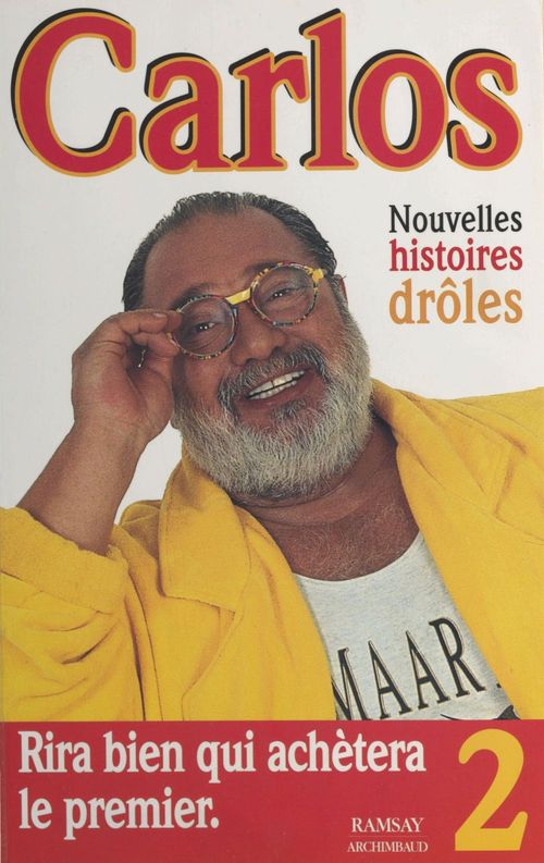 Couverture ebook de Les Nouvelles Histoires drôles, de Carlos