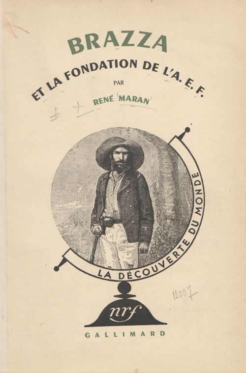 ebook cover of Brazza et la fondation de l'A. E. F. (9), by Rene Maran