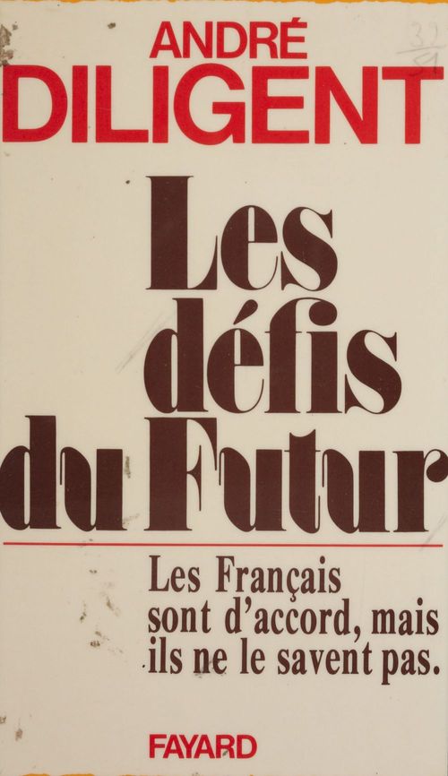 ebook cover of Les Défis du futur, by Andre Diligent