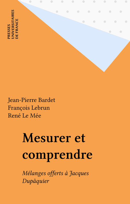 ebook cover of Mesurer et comprendre, by Jean-Pierre Bardet