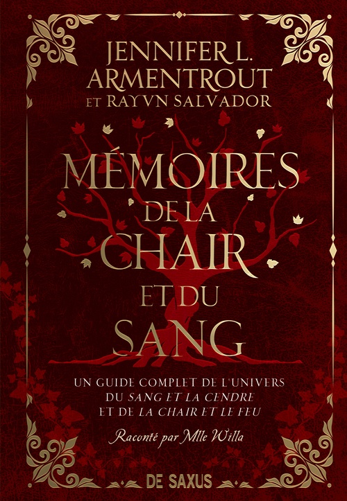 ebook cover of Mémoires de la chair et du sang - Tome 5.5 Le Sang et la Cendre (e-book), by Jennifer L. Armentrout