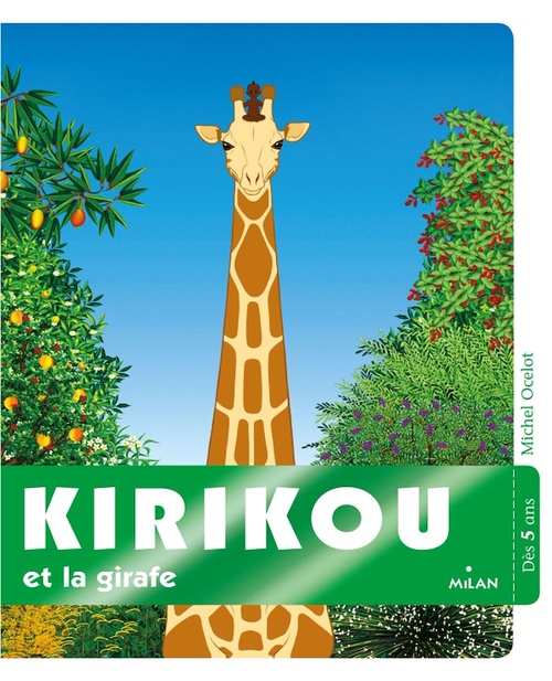 Couverture ebook de Kirikou et la girafe, de Michel Ocelot