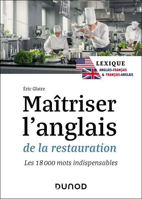 ebook cover of Maîtriser l'anglais de la restauration, by Eric Glatre