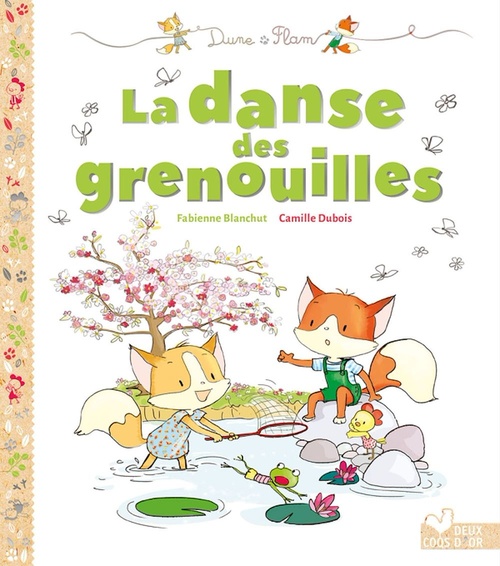 Couverture ebook de Dune et Flam - La danse des grenouilles, de Fabienne Blanchut