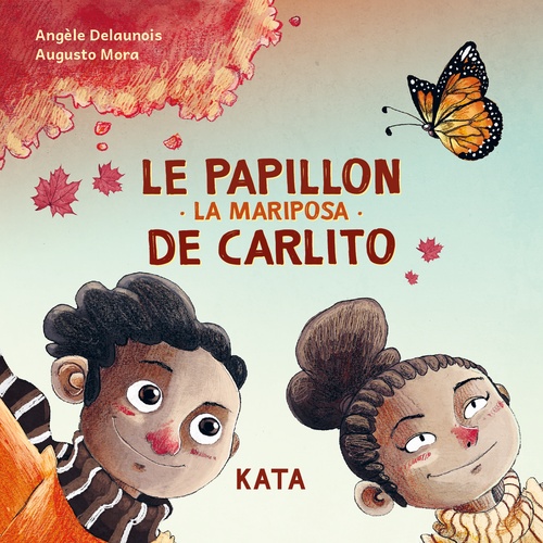 Couverture ebook de Le papillon de Carlito, de Angèle Delaunois