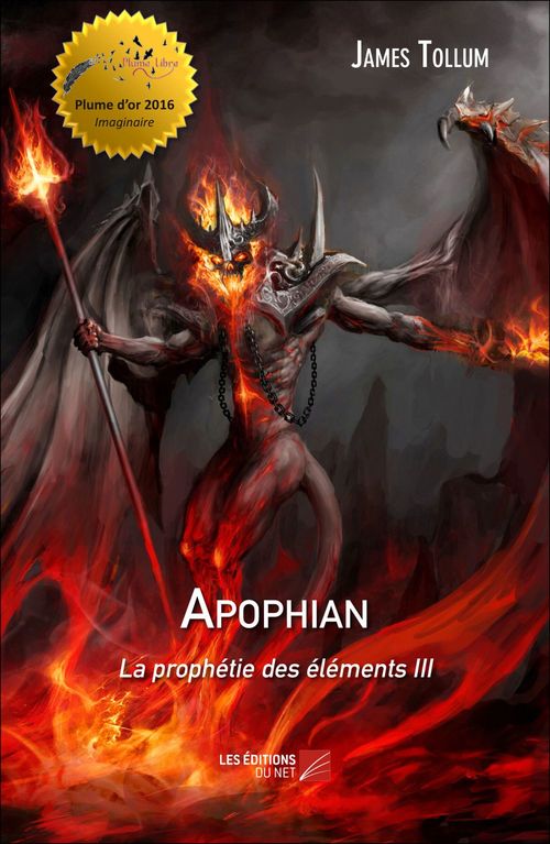 ebook cover of Apophian - La prophétie des éléments III, by James Tollum