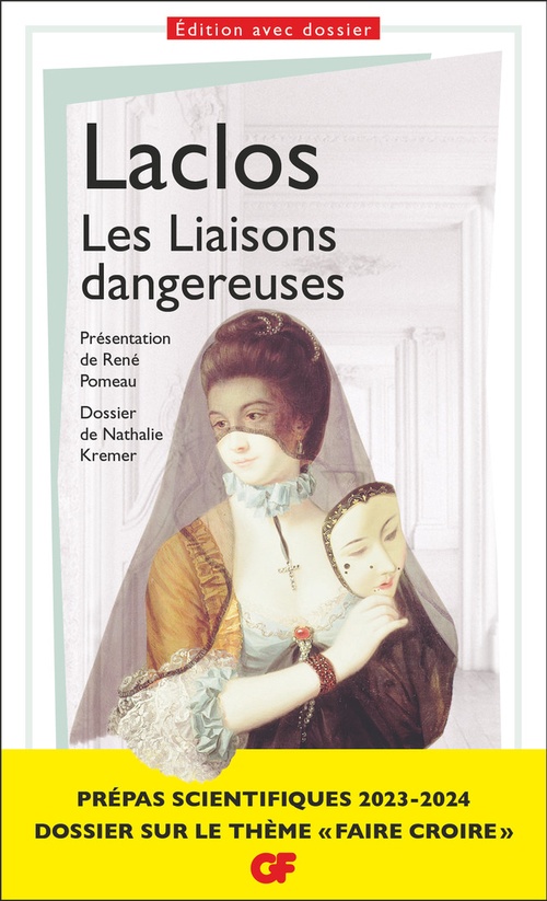 ebook cover of Les Liaisons dangereuses, by Pierre Choderlos de Laclos