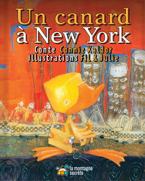 ebook cover of Un canard à New York (Contenu enrichi), by Connie Kaldor