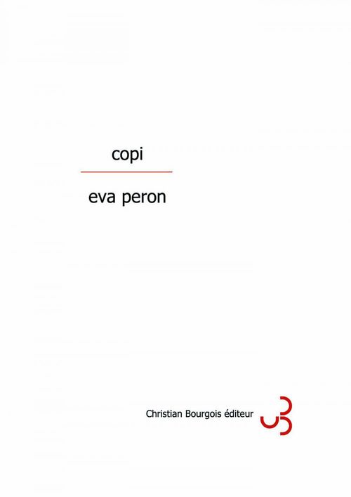ebook cover of Eva Peron, by Copi