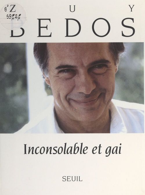 ebook cover of Inconsolable et gai, by Guy Bedos