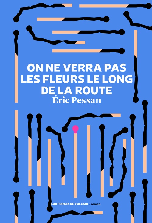 Couverture ebook de On ne verra pas les fleurs le long de la route, de Eric Pessan