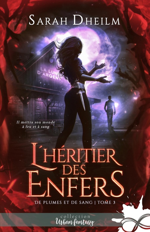 ebook cover of L'héritier des enfers, by Sarah Dheilm
