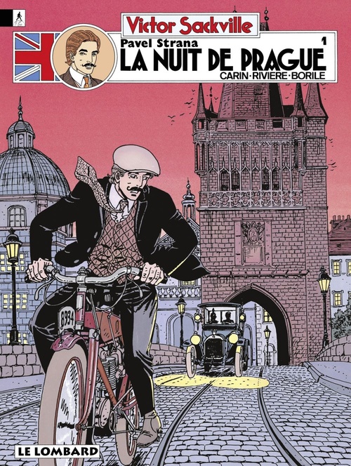 ebook cover of Victor Sackville - tome 7 - Pavel Strana T1 : La Nuit de Prague, by Borile/Riviere/Carin