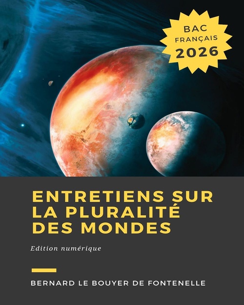 Couverture ebook de Entretiens sur la pluralité des mondes, de Bernard Le Bouyer de Fontenelle
