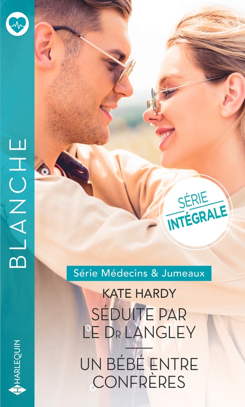 Couverture ebook de Séduite par le Dr Langley - Un bébé entre confrères, de Kate Hardy