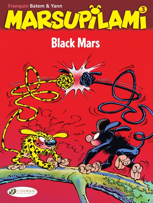 ebook cover of The Marsupilami - Volume 3 - Black Mars, by Batem, André Franquin, Yann