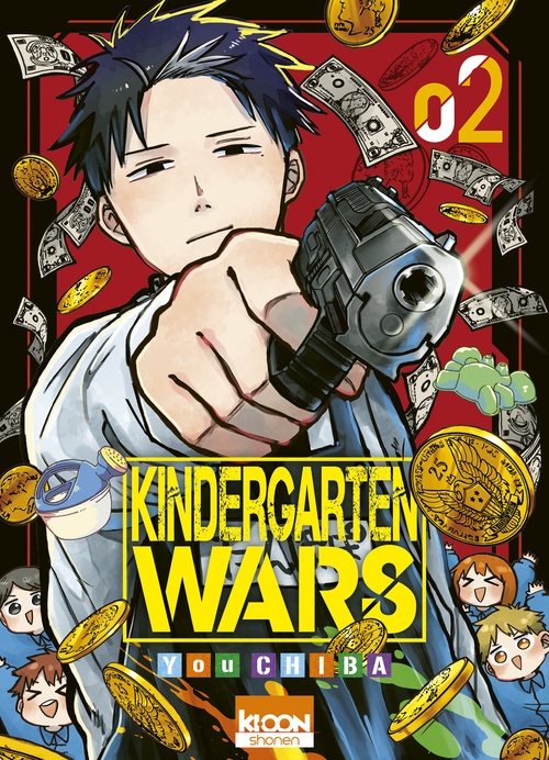 ebook cover of Kindergarten Wars T02, by You Chiba