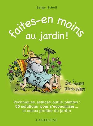 ebook cover of Faites en moins au jardin, by Serge Schall