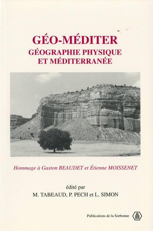 ebook cover of Géo-méditer, by Pierre Pech, Laurent Simon, Martine Tabeaud