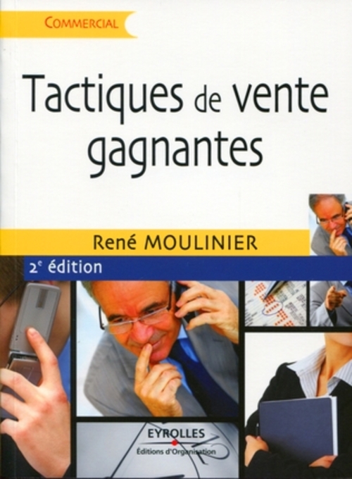 Couverture ebook de Tactiques de vente gagnantes, de René Moulinier