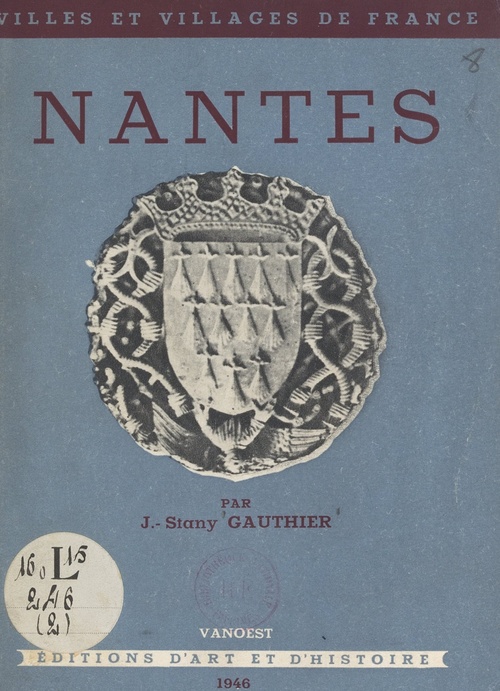 ebook cover of Nantes, by Joseph stany Gauthier