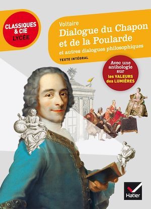 Couverture ebook de Dialogue du chapon et de la poularde, de Voltaire