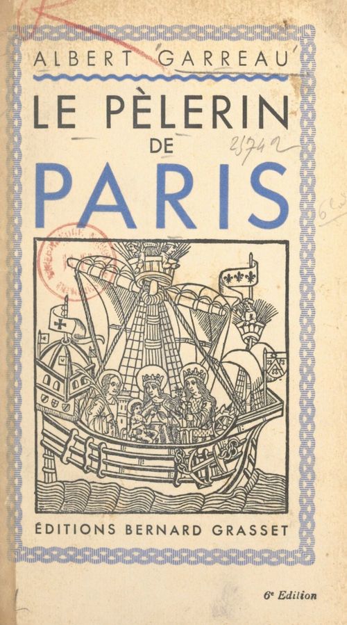 Couverture ebook de Le pèlerin de Paris, de Albert Garreau