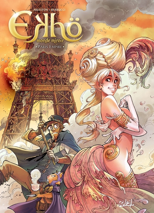 Couverture ebook de Ekhö Monde miroir T02 - Paris empire, de Christophe Arleston