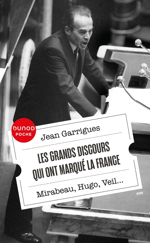ebook cover of Les grands discours qui ont marqué la France, by Jean Garrigues